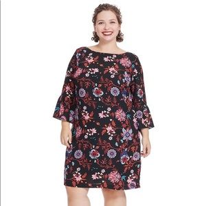 NWT Sangria Woman Georgette Dress size 16W